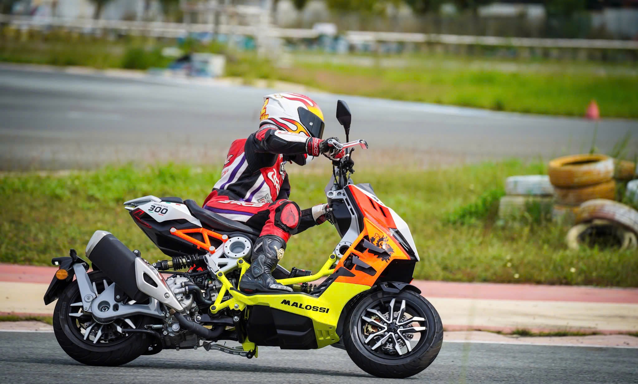 Italjet Dragster 300 Malossi, Xe Tay Ga Đua Nội Thành Thương Hiệu Italy tại Cần Thơ