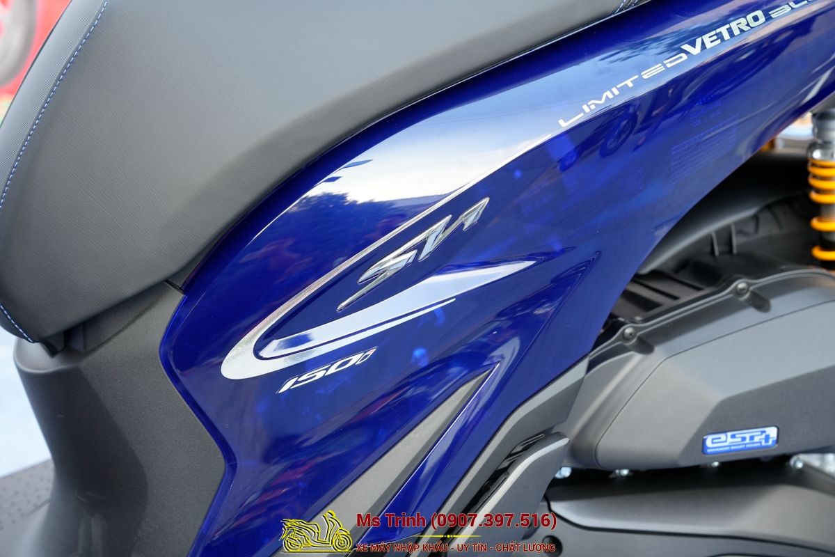 Honda SH150 Vetro Blue 2026 Limited Edition - Siêu phẩm SH Ý dàn áo xanh trong suốt cực hiếm tại Moto Đồng Tháp