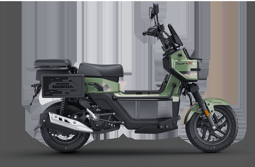 Honda SquareX125 – Mẫu xe tay ga phong cách xe vuông độc đáo, chính ngạch