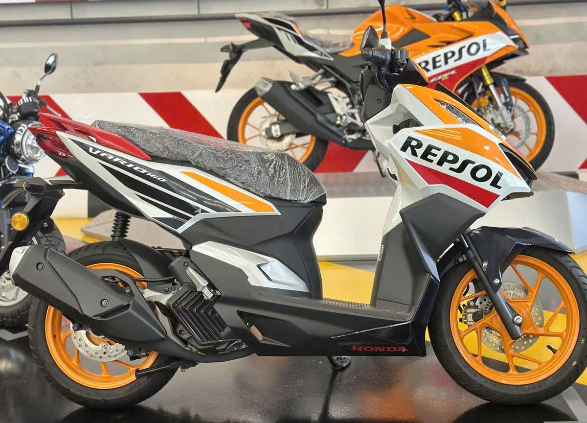 Honda Vario160 Repsol Edition, Giới hạn 2.000 xe, NK Malaysia tại Cần Thơ