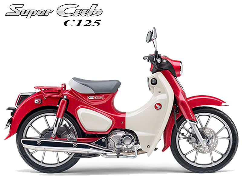 Honda Super C125 ABS, Nhập Nhật, Chính Hãng Màu Đỏ Cuối Cùng tại Cần Thơ