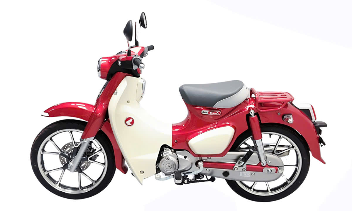Honda Super C125 ABS, Nhập Nhật, Chính Hãng Màu Đỏ Cuối Cùng tại Cần Thơ