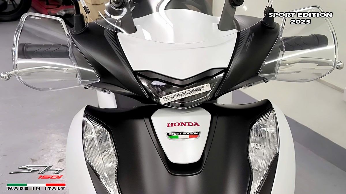 Honda SH150i Sport Edition 2025 Trắng có tem Limited Edition