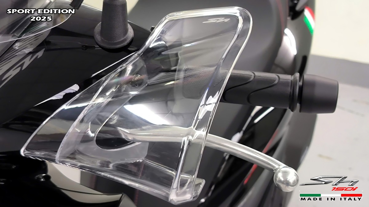 Cận cảnh cản bảo vệ tay lái chính hãng Ý