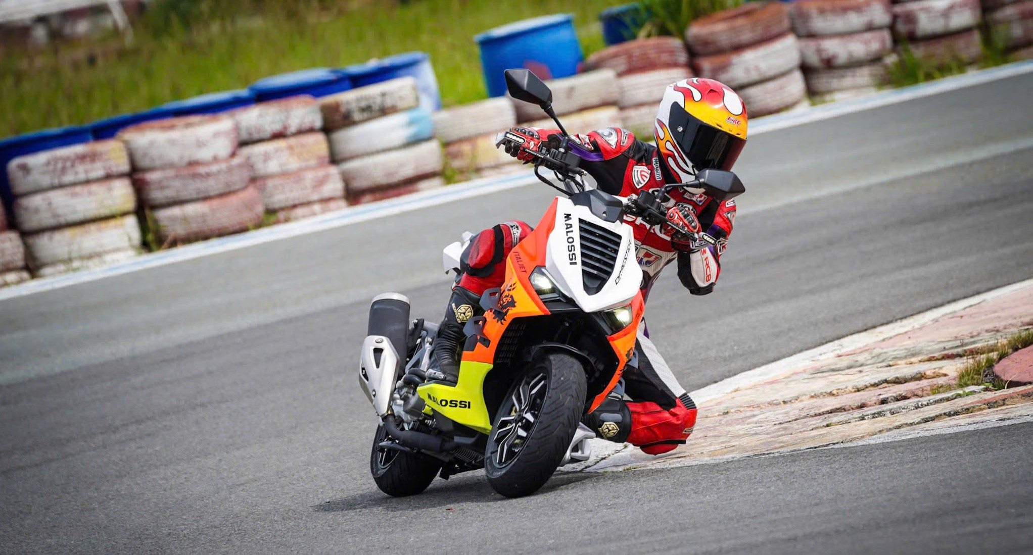 Italjet Dragster 300 Malossi, Xe Tay Ga Đua Nội Thành Thương Hiệu Italy