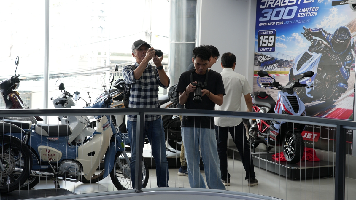 Khai trương Moto Đồng Tháp và ra mắt 2 siêu phẩm Hyosung GV350X, SH150i Super Vetro 2 in 1