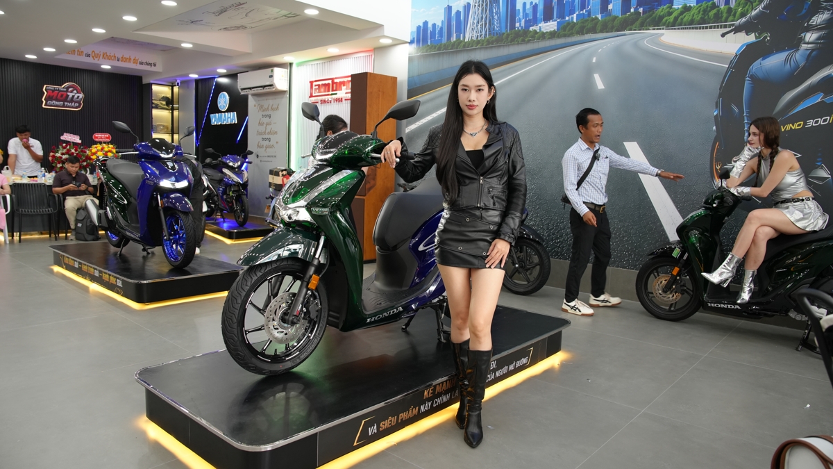 Khai trương Moto Đồng Tháp và ra mắt 2 siêu phẩm Hyosung GV350X, SH150i Super Vetro 2 in 1