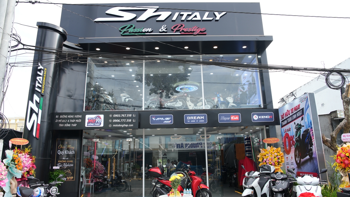 Khai trương Moto Đồng Tháp và ra mắt 2 siêu phẩm Hyosung GV350X, SH150i Super Vetro 2 in 1