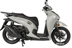 Honda SH350i nhập Ý 2026 tại Moto Đồng Tháp - SH350i Sporty Trắng Nhám, Xám Bóng Đẳng Cấp Chuẩn Ý