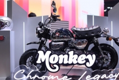  Honda Monkey Chrome Edition 2025 giới hạn toàn cầu